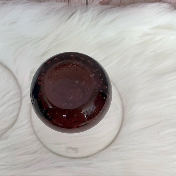 Vtg Circleware Martini Glasses W/ Bubble Ball Bases 3 MCM Hollywood Regency - Picture 10 of 12